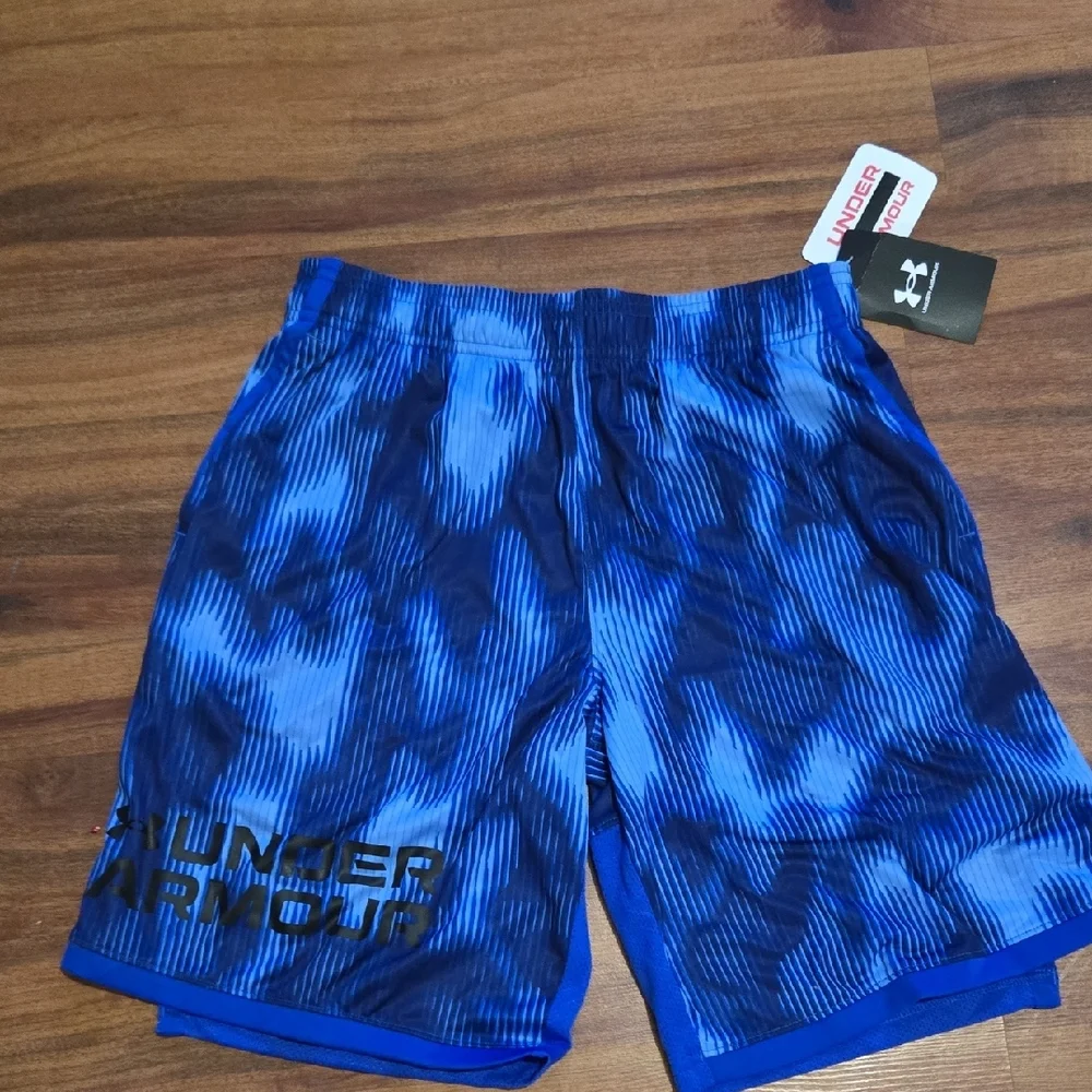 BUNDLE LOTS Variety Nike UNDER AMOUR  Athletic Shorts BOYS LARGE NEW - Picture 15 of 17